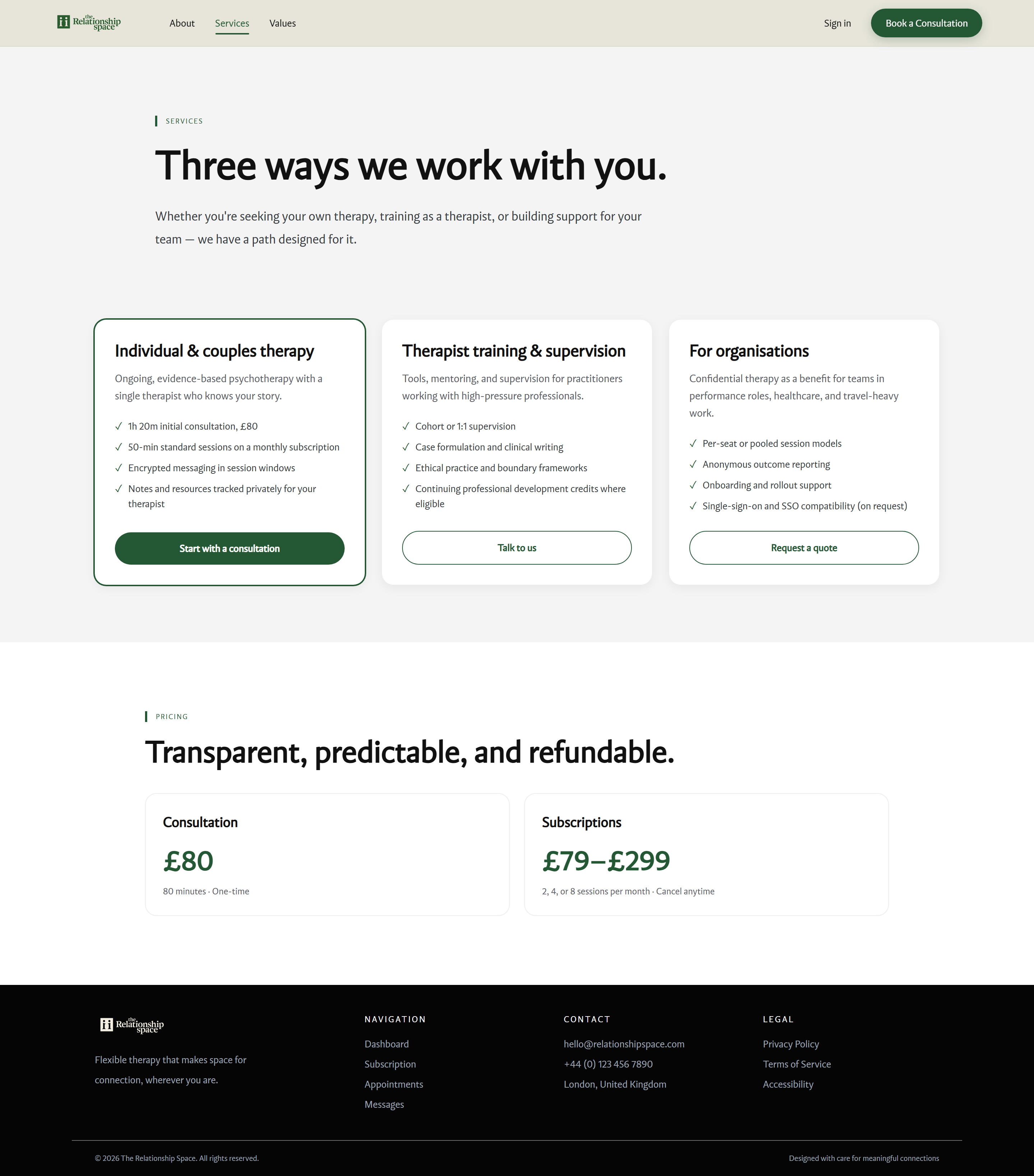 Services