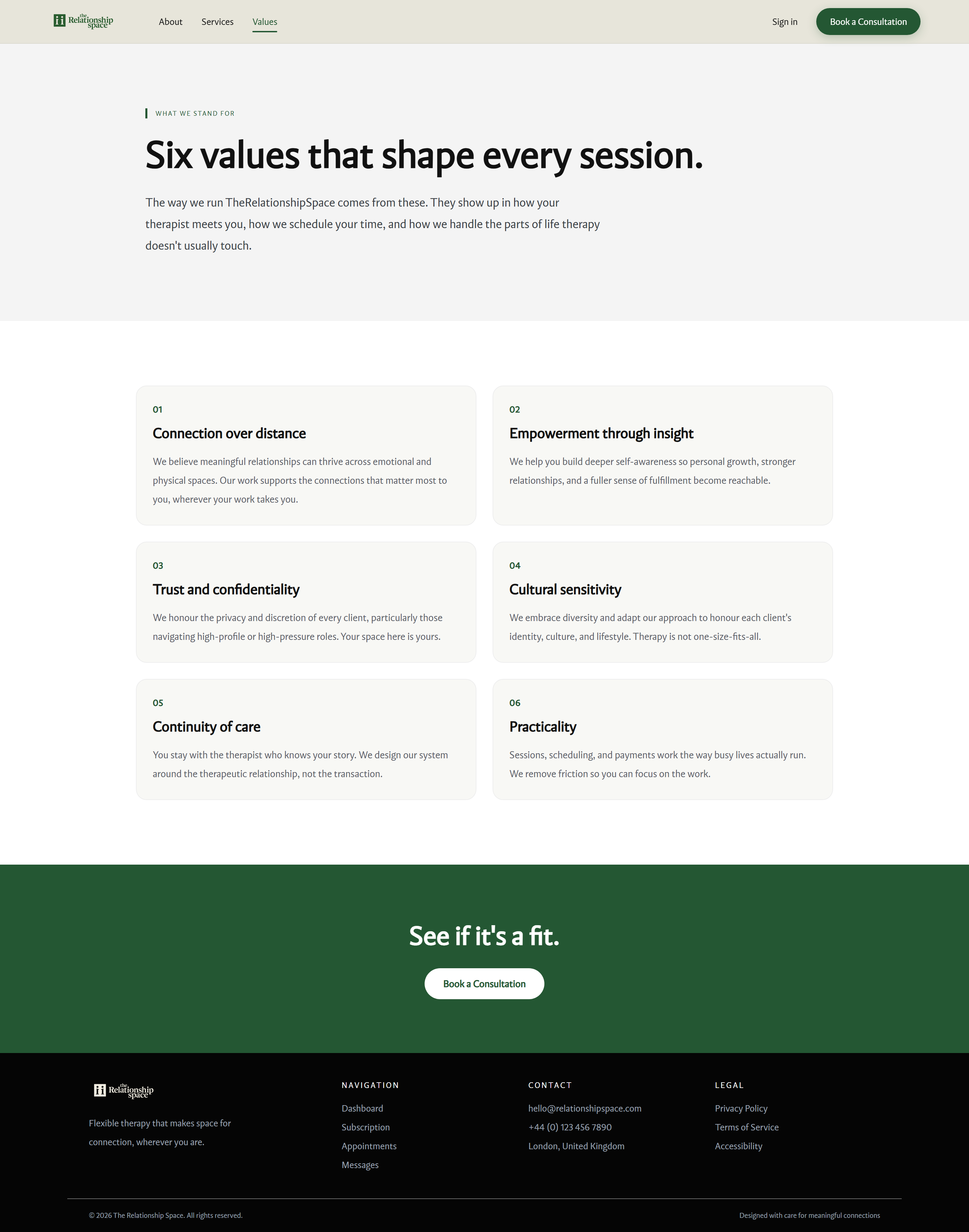 Values